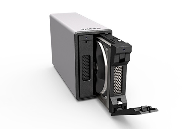  RAID BOX: 2 BAYS 2.5"/3.5" SATA HDD/SSD, JBOD, RAID 0,1, BIG, USB 3.1 Gen 2 with C-A Cable, USB C-C Cable Black  