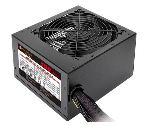  <b>ATX PSU: </b>500W (OEM)<BR>120mm Fan, 1x CPU (4+4 Pin), 1x PCI-E (6+2 Pin), 4x Molex, 4x SATA, 1X Floppy (NO Power Cable)  