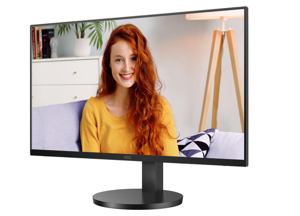  27" IPS 4K 3840 x 2160 UHD, HDR10, Speakers, Flicker FREE, HDMI 2.0 x 2, DisplayPort 1.4 x 1 black. VESA 100, Height Adjust, Office Monitor  