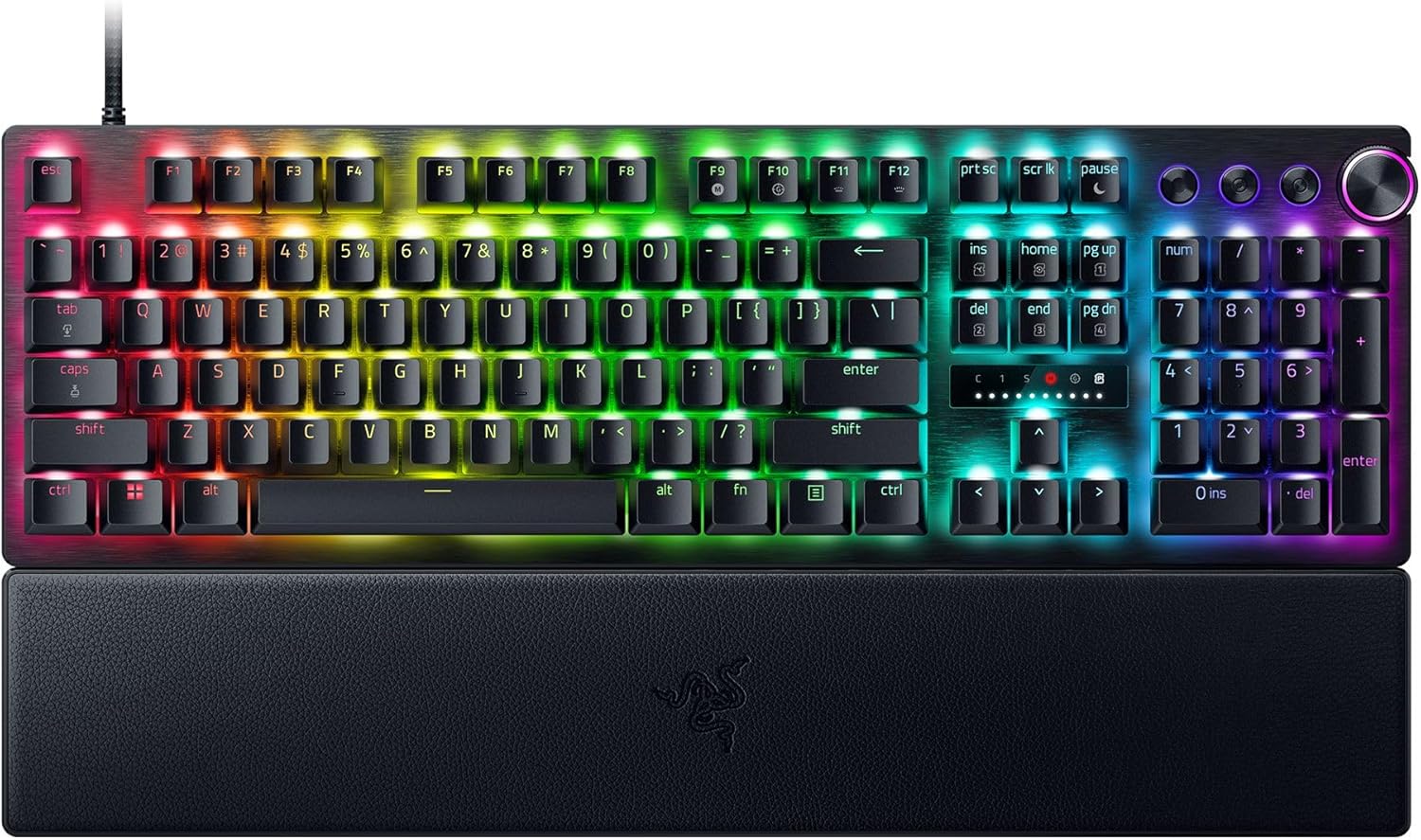  Razer Huntsman V3 Pro - Analog Optical Esports Gaming Keyboard - Razer Gen-2 Analog Optical Switches  