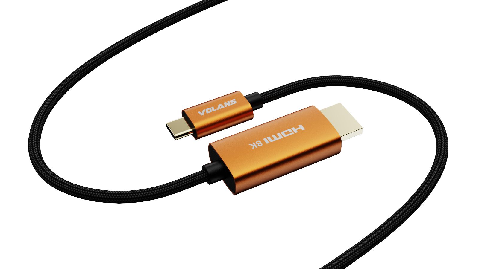  USB Type-C to HDMI Cable V2.1 Ultra 8K - 3M  